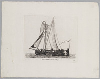 KG 08806
<br/>
een Zeeuws Beurt Schip
<br/>
<em>Groenewegen, Gerrit (1754-1826)</em>